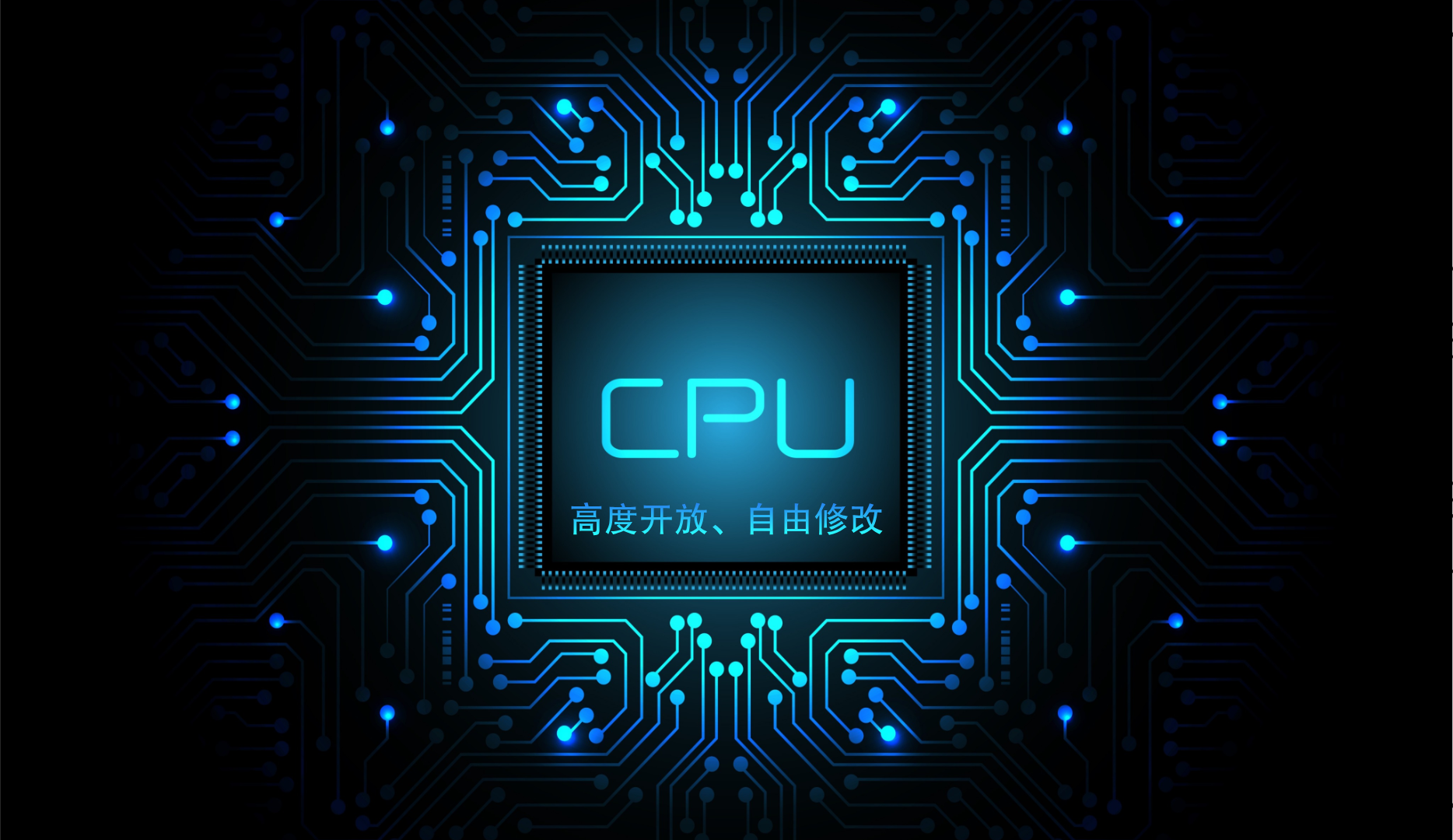 高度开放的CPU模型