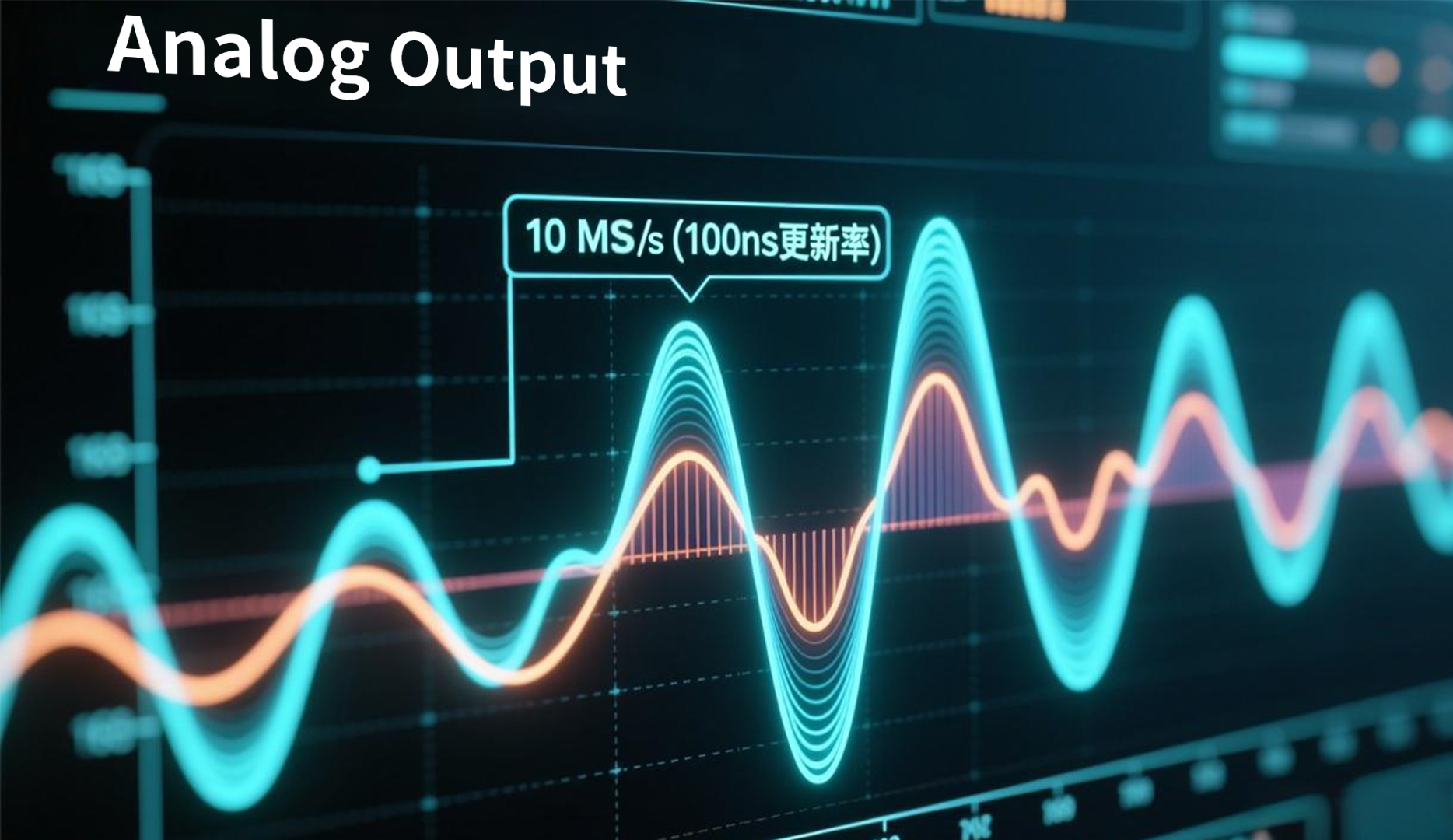 10M高速模拟输出(AO)