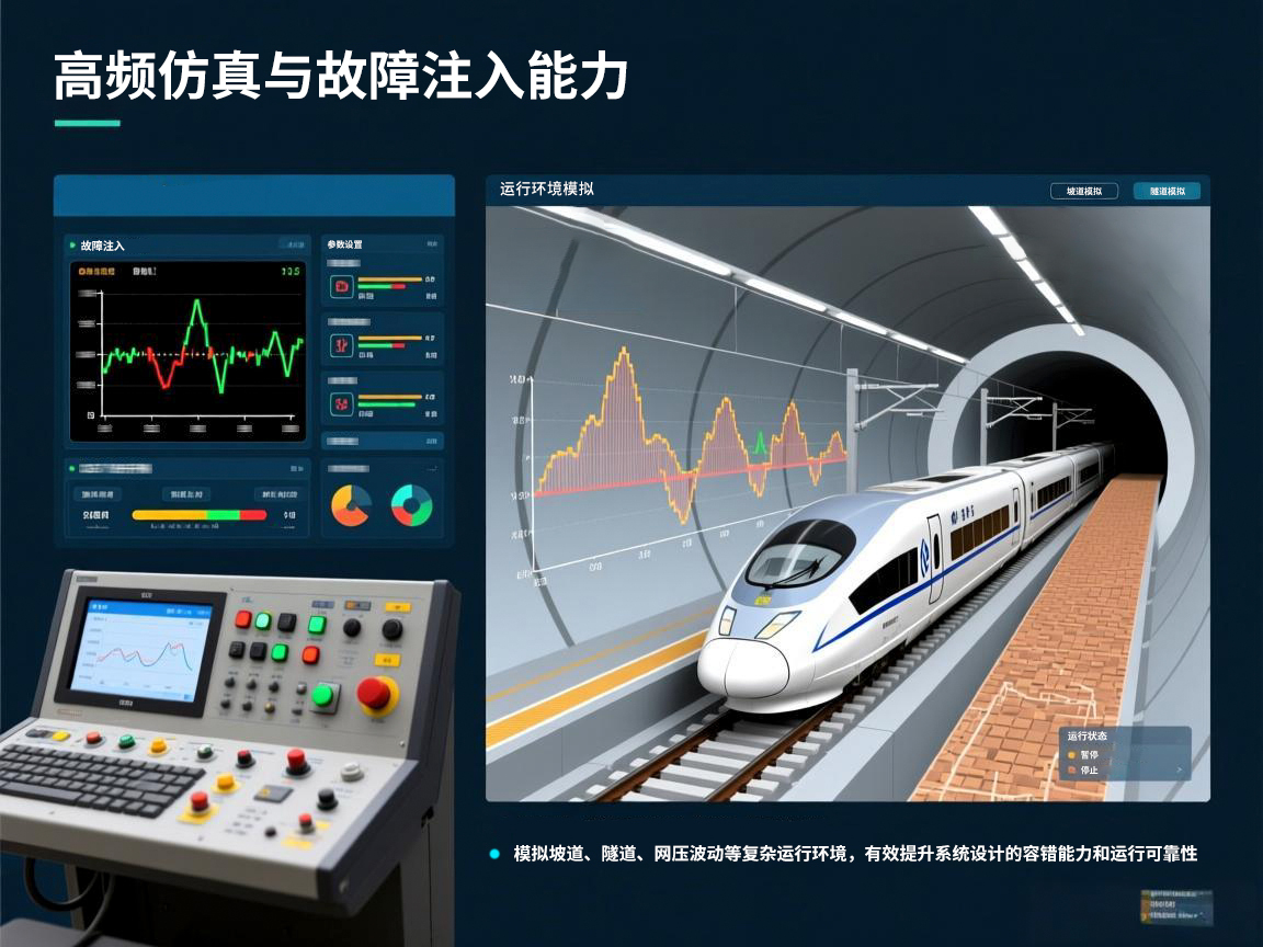 高频仿真与故障注入能力