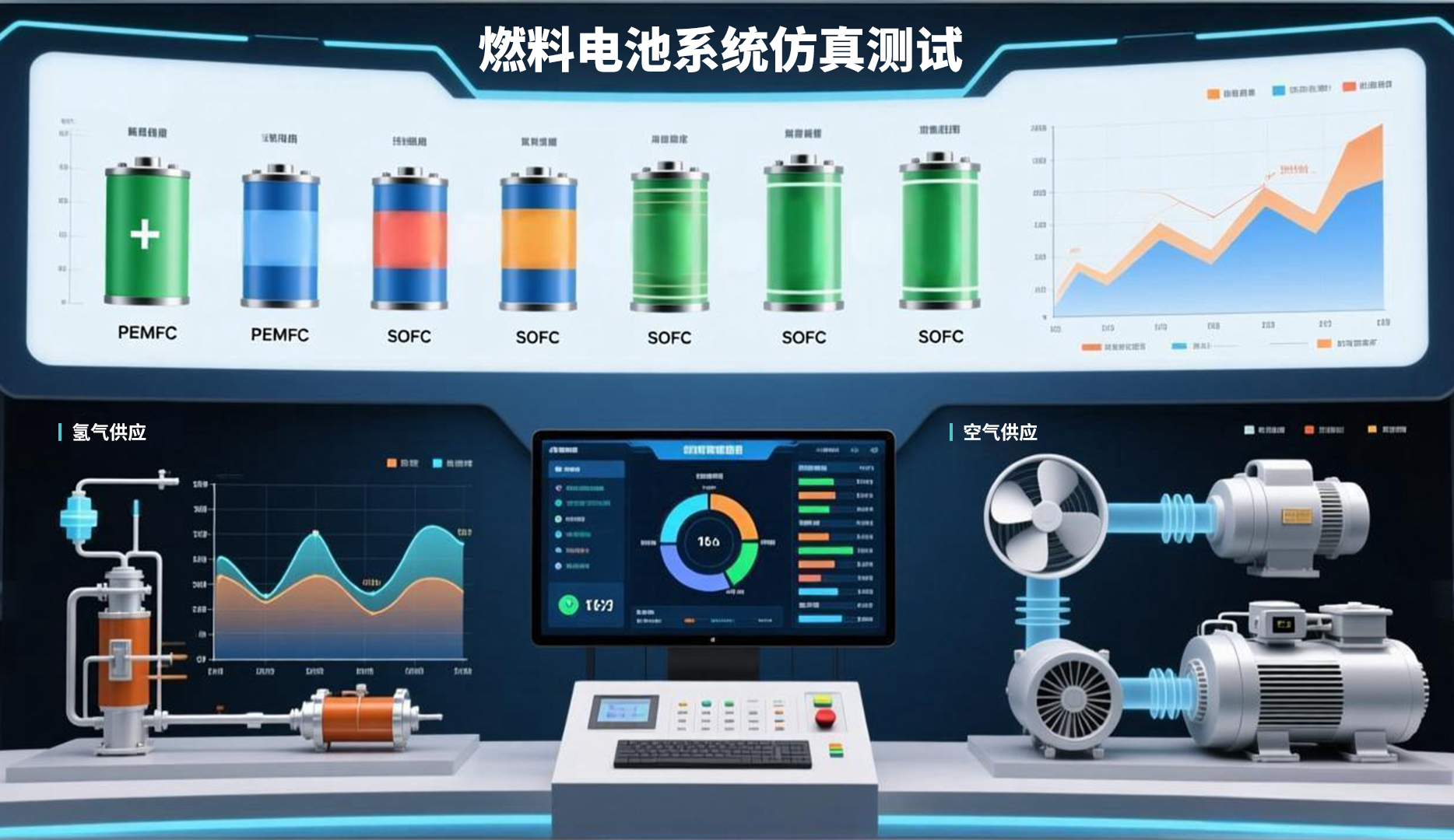 高精度燃料电池系统仿真测试