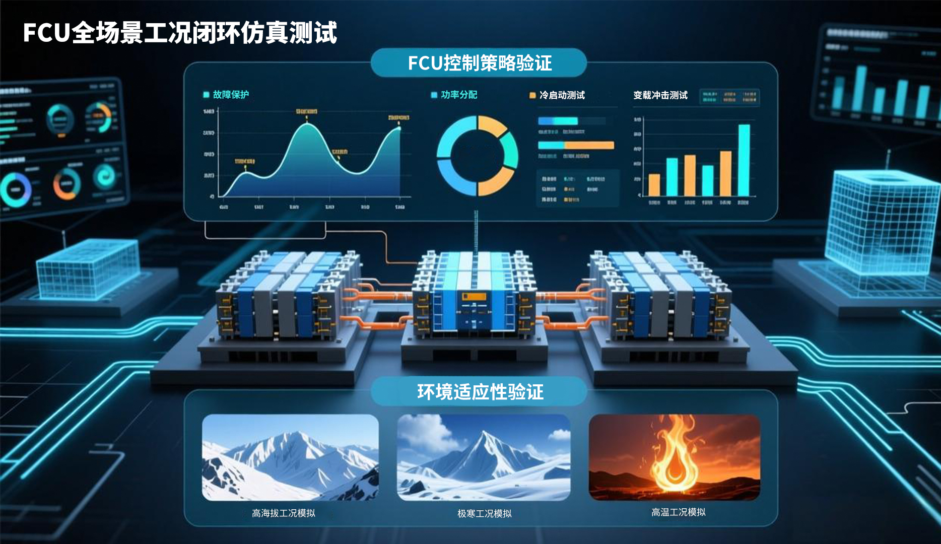 FCU全场景工况闭环仿真测试