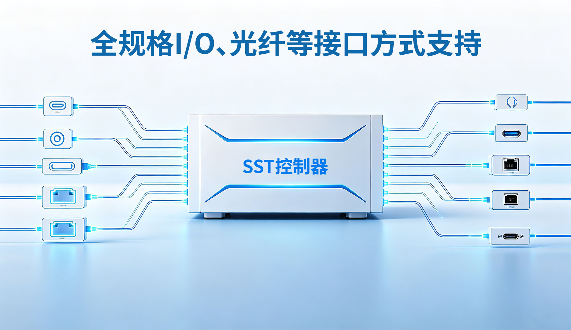 支持全规格I/O接口